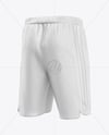 Shorts Mockup – Back Half Side View