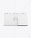 Desk Calendar Mockup – Front View