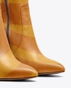 Pair of Women's Over-The-Knee Boot Mockup