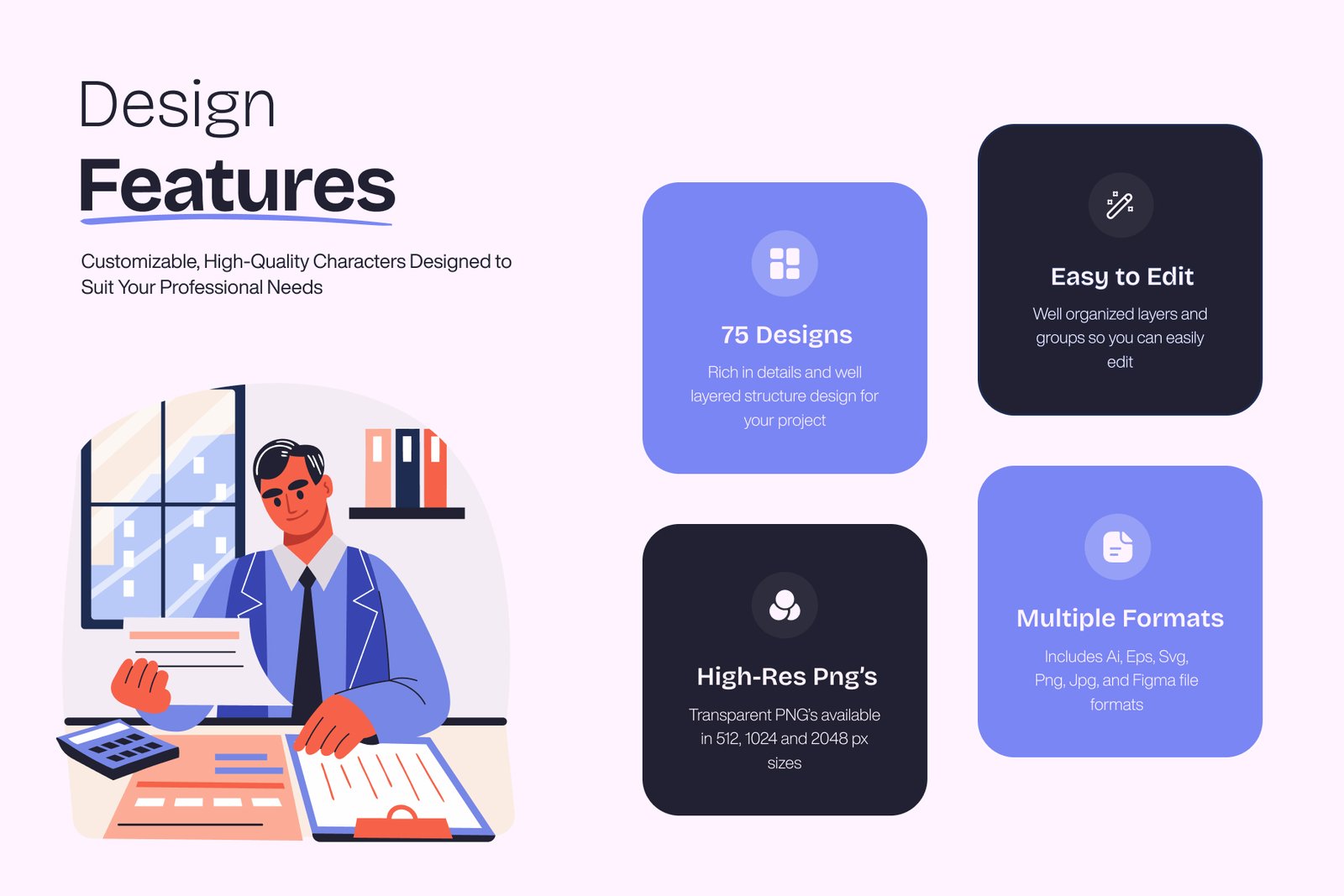 Corporate Vector Illustration Set