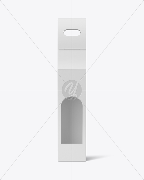 Paper Box Bottle Packaging Mockup