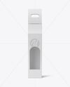 Paper Box Bottle Packaging Mockup