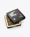 Chocolate Sweets Box Mockup