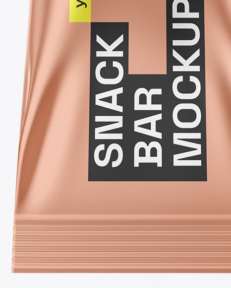 Chocolate Snack Bar Mockup