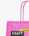 Kraft Paper Bag with Handles Mockup