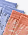 Two Pair of Socks Mockup