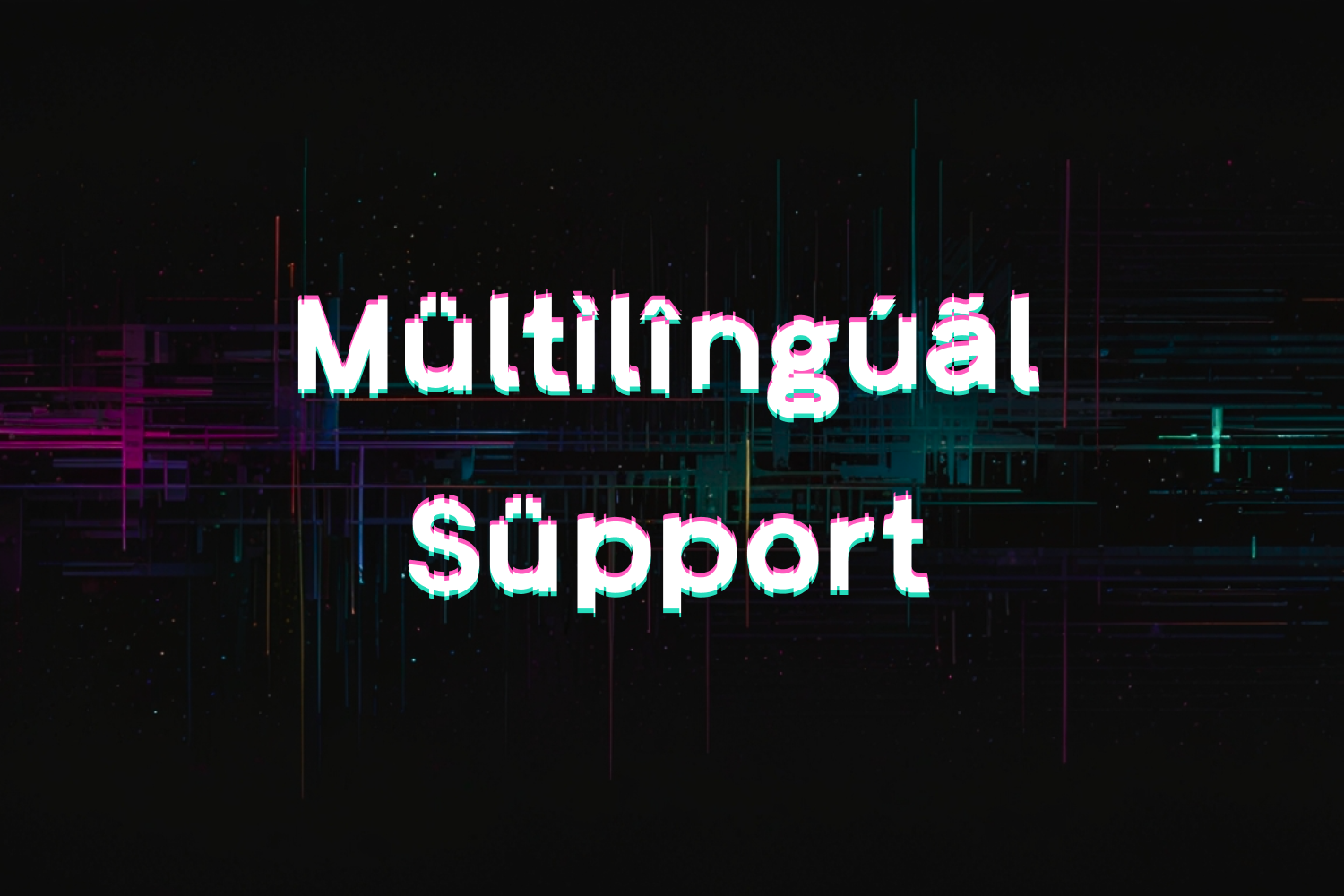 Glitchren Font