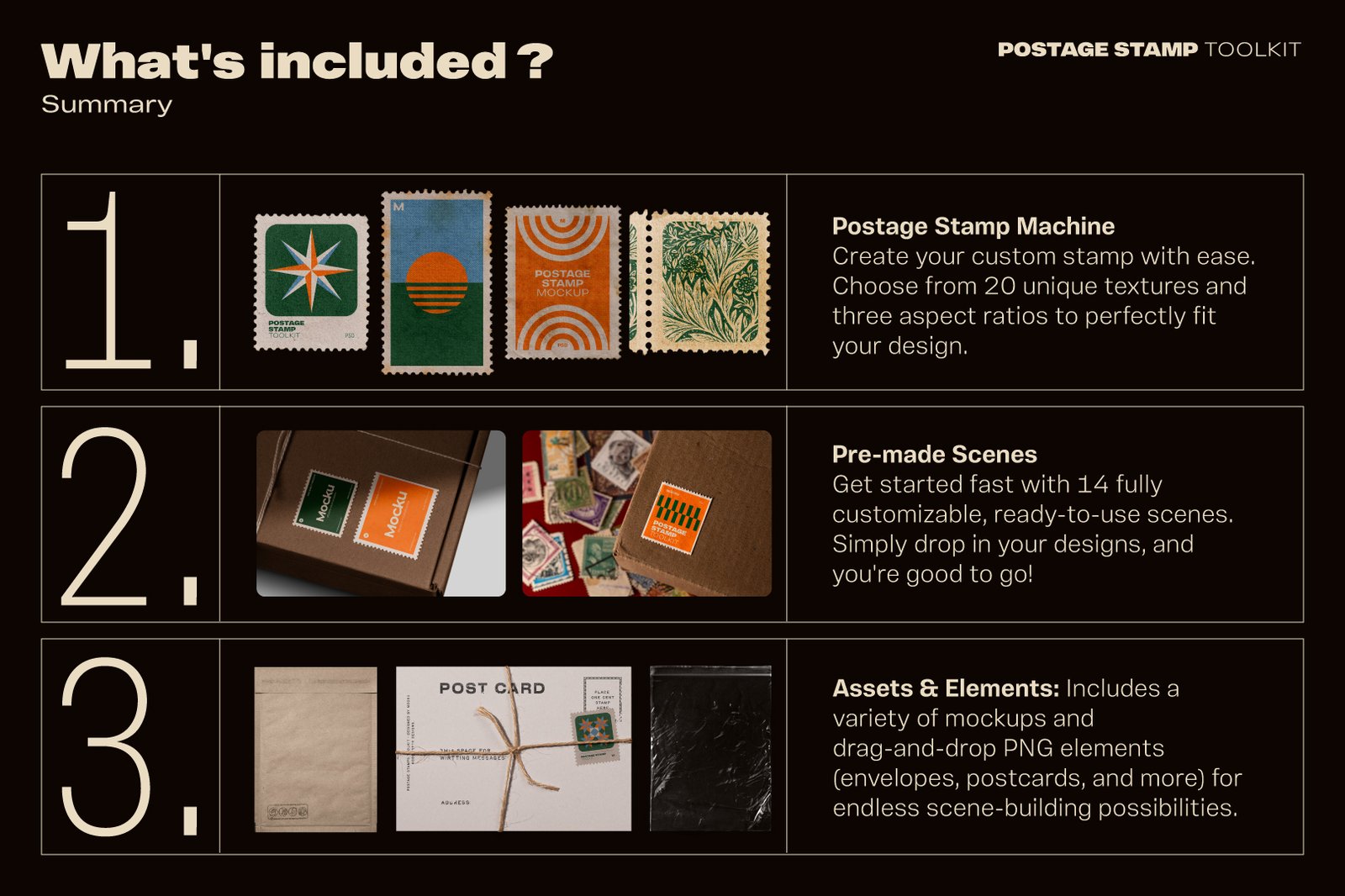 Postage Stamp Toolkit