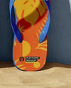Flip-Flops Next to The Wall Mockup