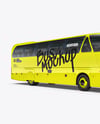 Bus Mockup - Half Side View