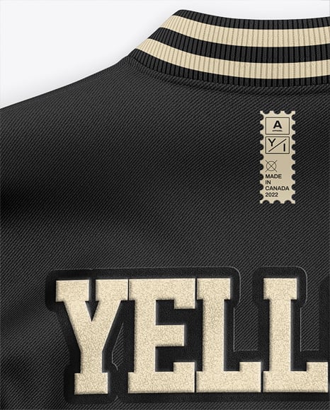 Varsity Jacket Flat Lay