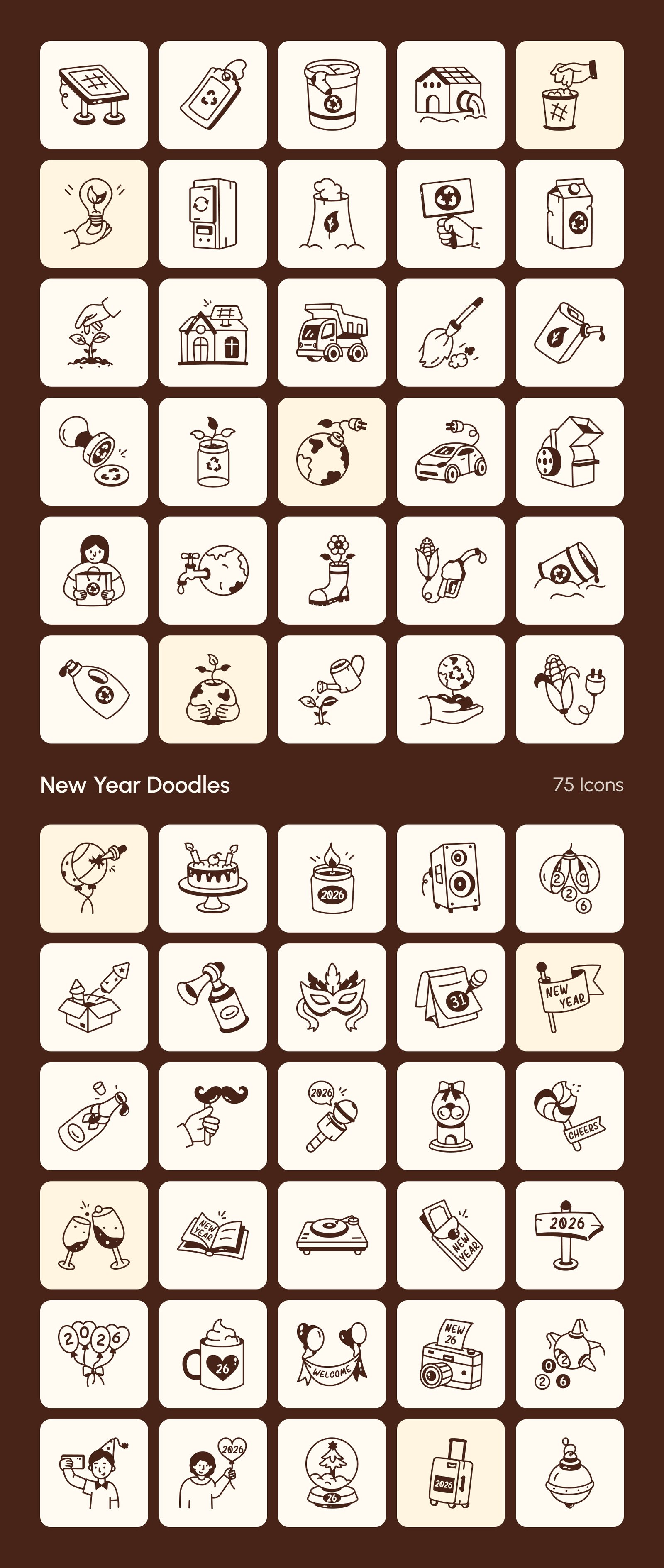 Universal Doodle Icons