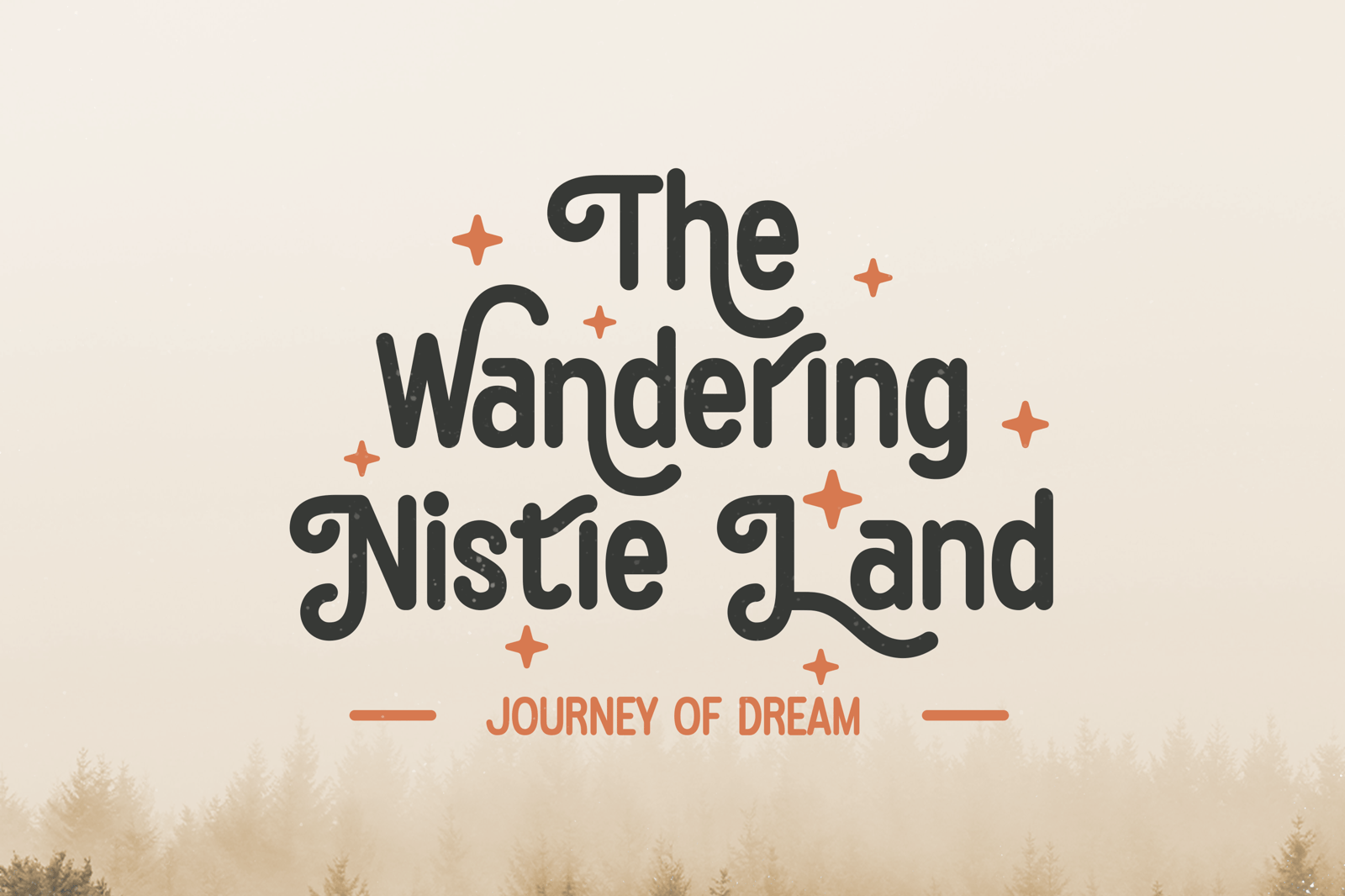 Tendream - Rounded Display Font