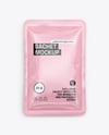 Glossy Sachet Mockup