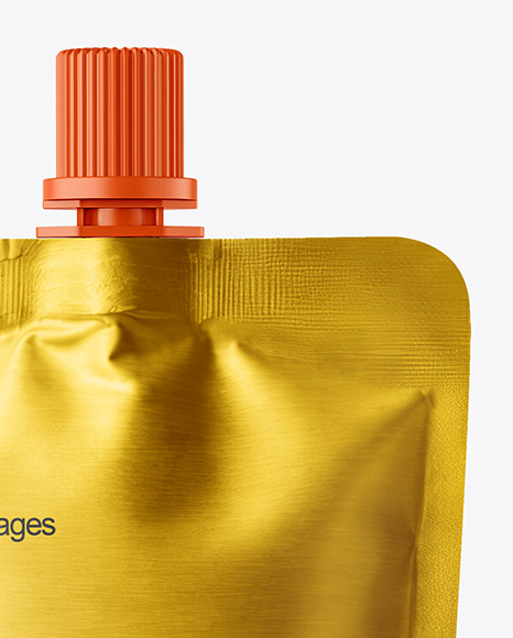 Metallic Doy Pack Mockup