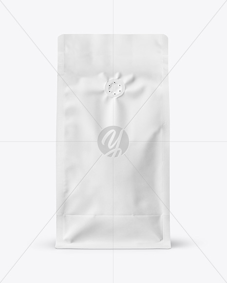 Matte Coffee Bag Mockup
