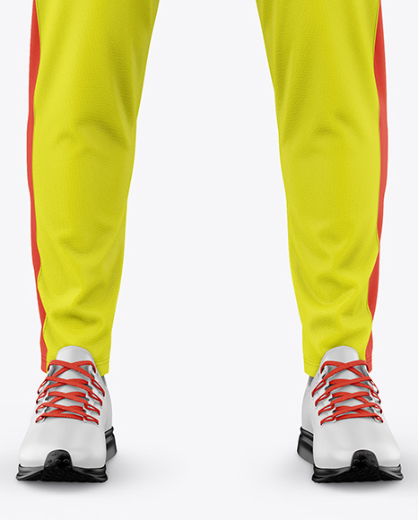 Men's Sport Suit Mockup - Front View