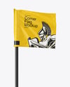 Corner Flag Mockup