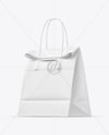 Matte Paper Shopping Bag Mockup