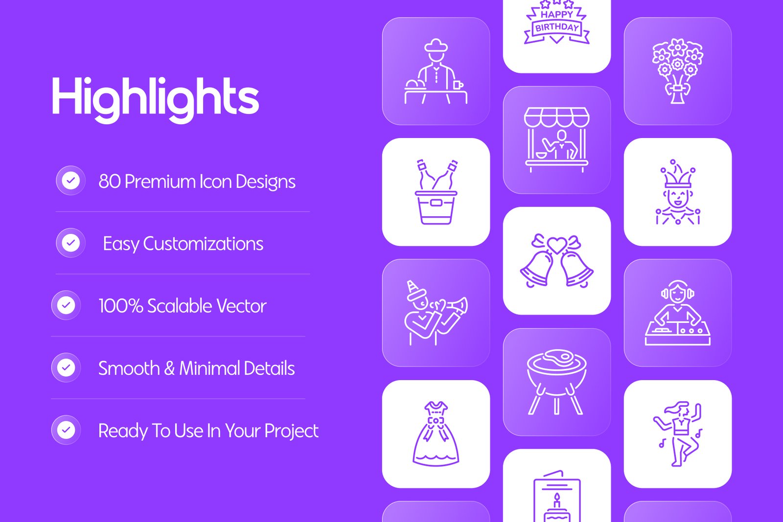 Event Icons Set