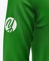 Men's Long Sleeve Polo Shirt Mockup
