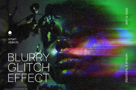Blurry Glitch Photo Effect - Creative Store