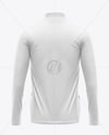 Full-Zip Long Sleeve Jersey Mockup
