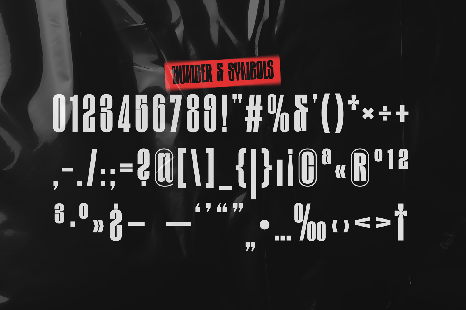 Condenso - Condensed Font