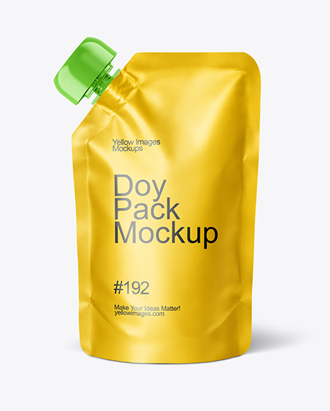 Matte Doy Pack Mockup
