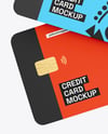 Two Credit Cards Mockup