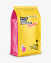 Matte Food Bag Mockup - Half-Side View
