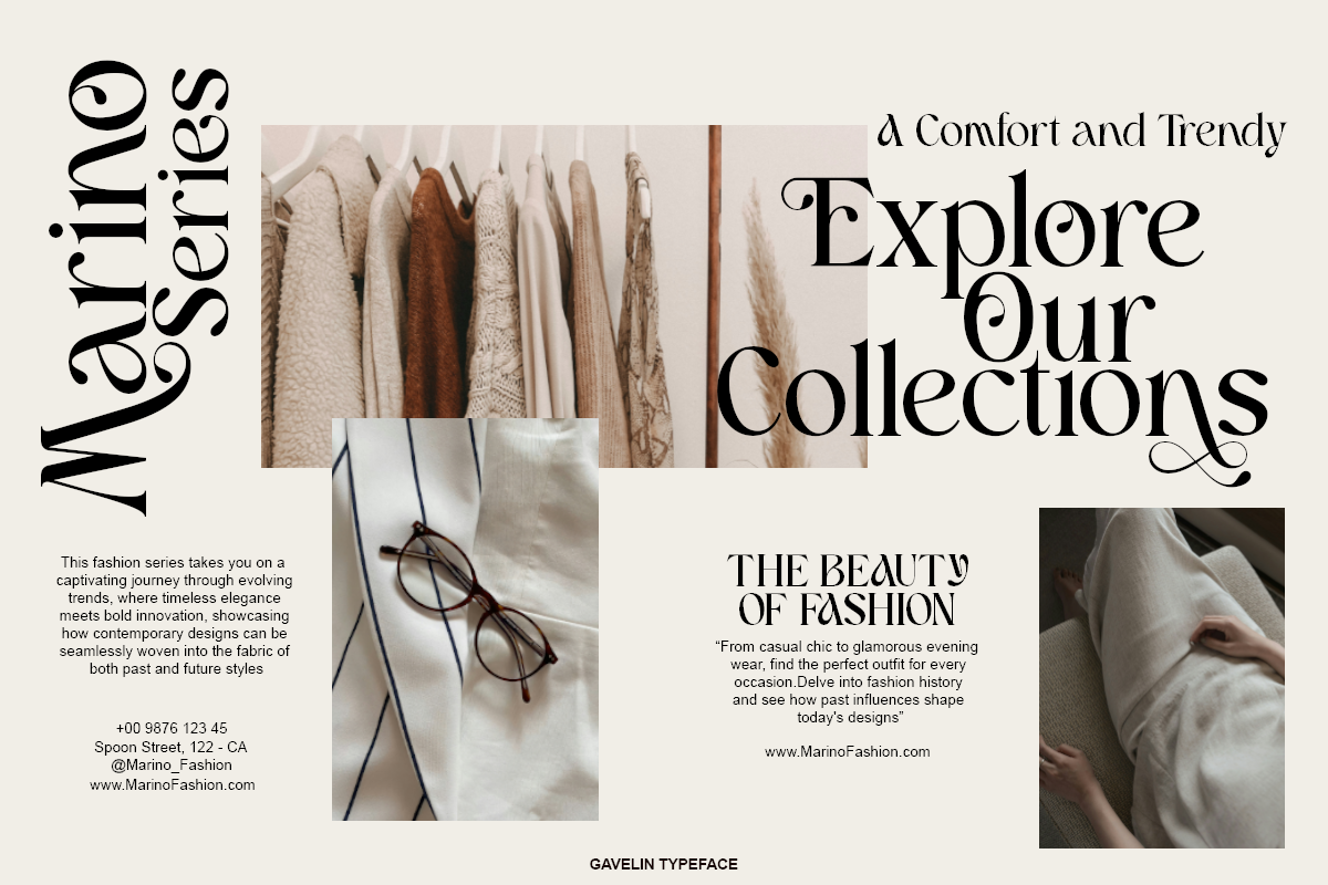 Gavelin - Luxury Serif Font