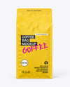 Matte Coffee Bag Mockup