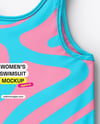 Swimsuit Mockup - Back View