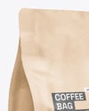 Kraft Paper Coffee Bag Mockup
