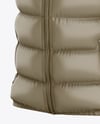 Glossy Down Vest Mockup