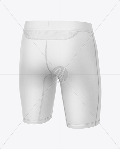 Men's Compression Shorts Mockup