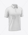 Men's Short Sleeve Polo Shirt Mockup