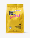 Matte Coffee Bag Mockup