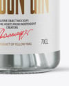 Dry Gin Bottle with Wooden Cap Mockup