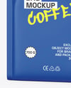 Coffee Bag Mockup – Half Side View