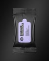 Matte Wet Wipes Pack Mockup