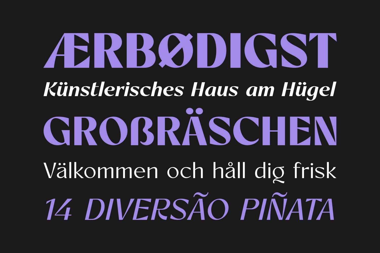 Artezy - Elegant Sans Serif Font Family