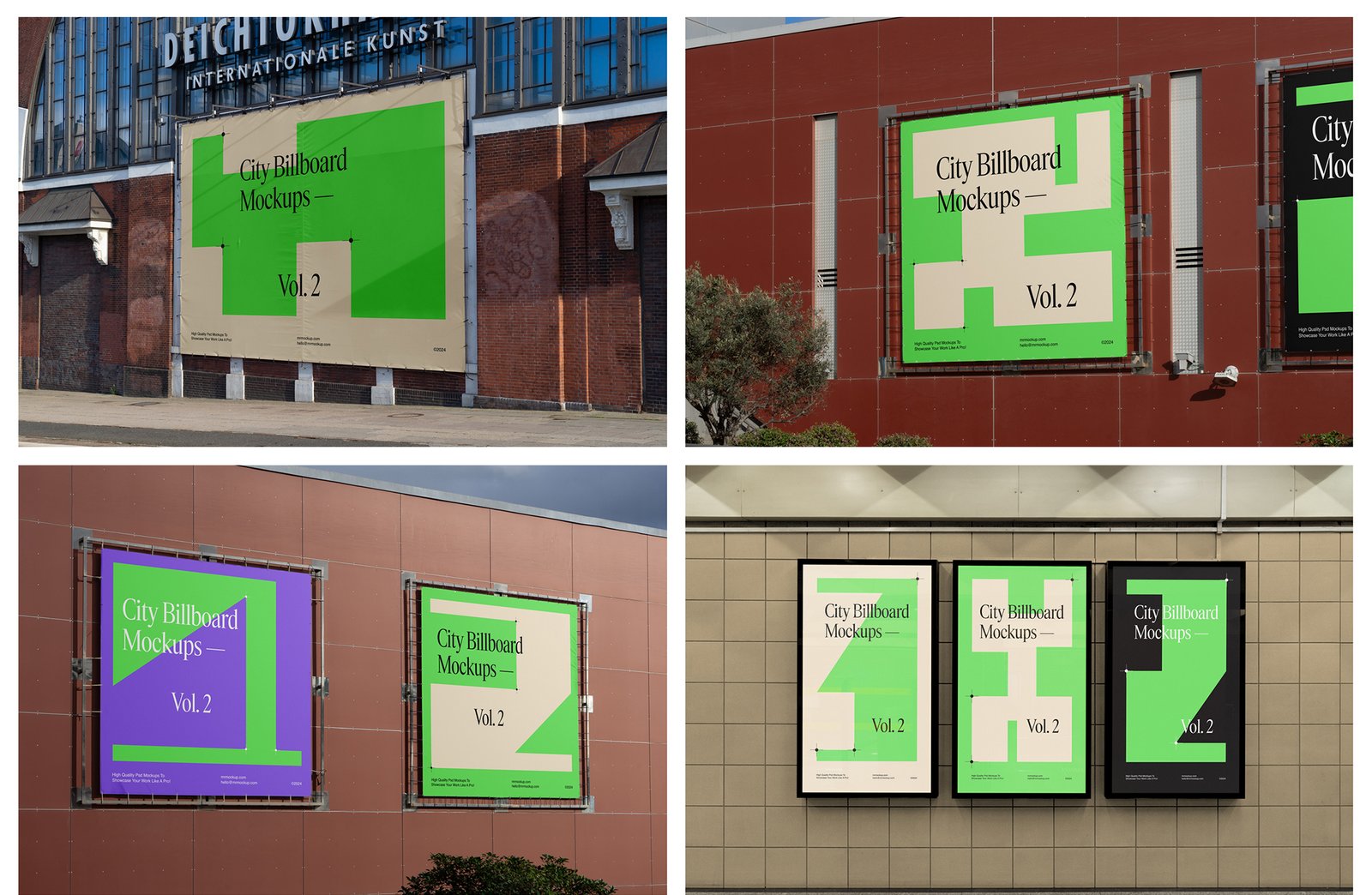 City Billboard Mockups Vol.2