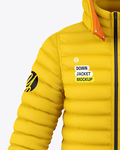 Down Jacket Mockup