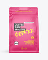 Matte Coffee Bag Mockup
