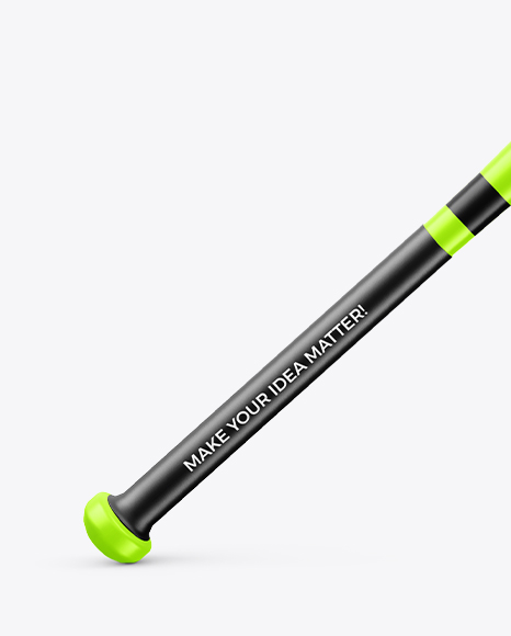 Matte Baseball Bat Mockup