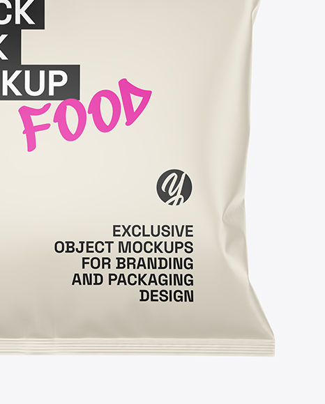 Matte Snack Pack Mockup