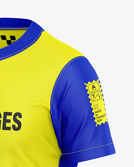 Kids Soccer Jersey Mockup