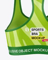 Women's Sports Bra Mockup